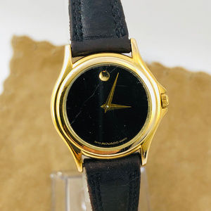 movado museum gold